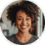 a person smiling at camera